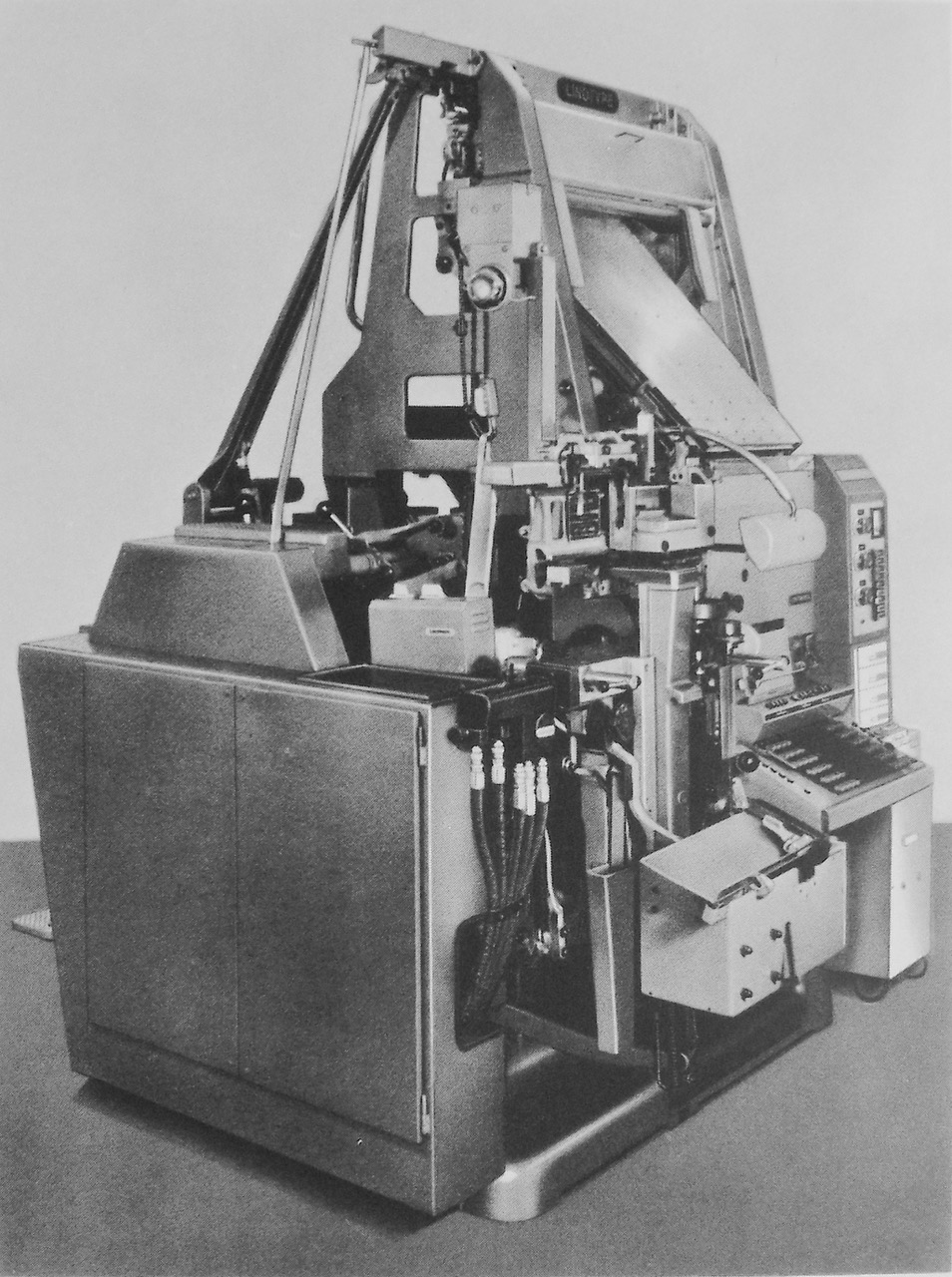 Führung an der Linotype